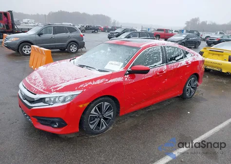 2018 Honda Civic Ex-T z USA, uszkodzony, nr VIN JHMFC1F33JX009856